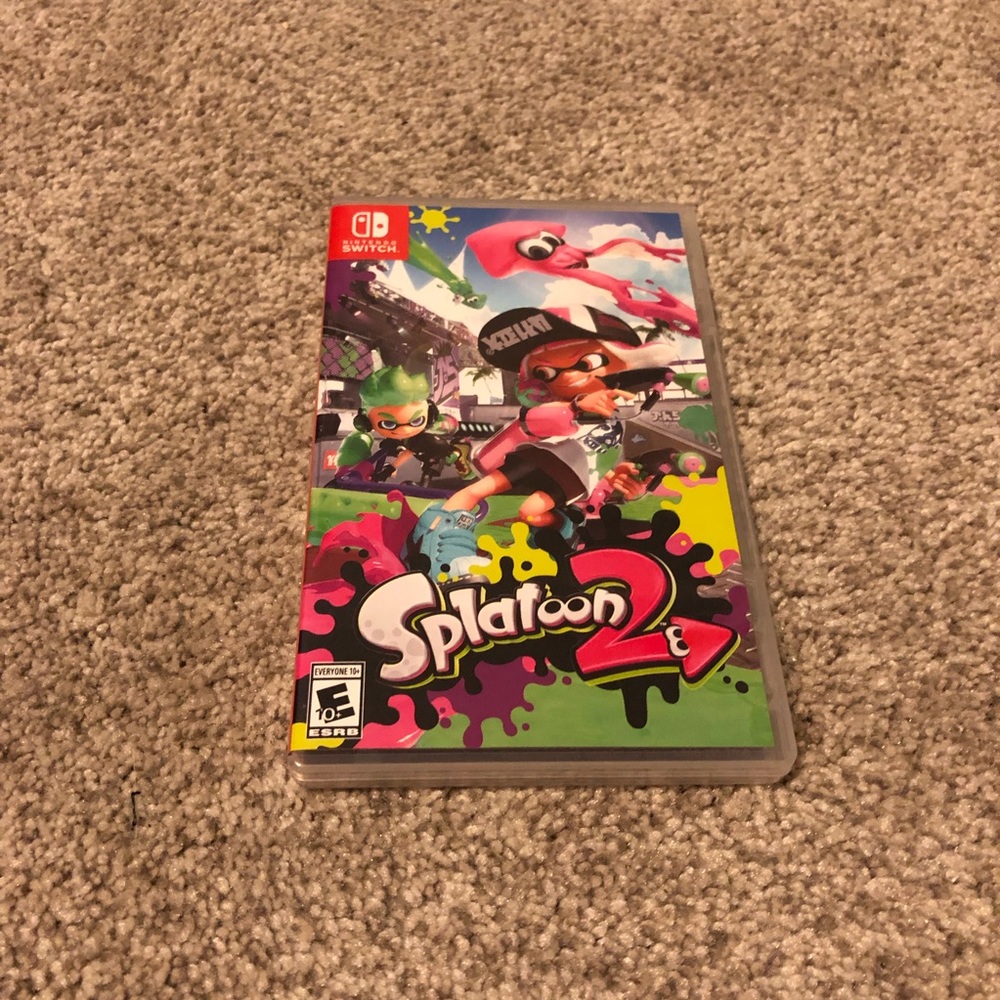 BOX ONLY Splatoon 2 For Nintendo Switch